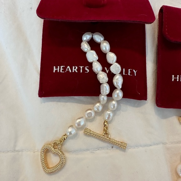 2 necklace pearl and pomegranate,1 pearl bracelet - Picture 4 of 6